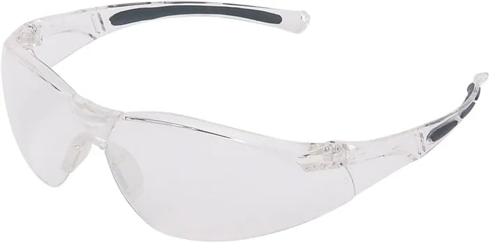 Schutzbrille A800 EN 166-1FT Bügel transparent,Scheibe klar PC HONEYWELL