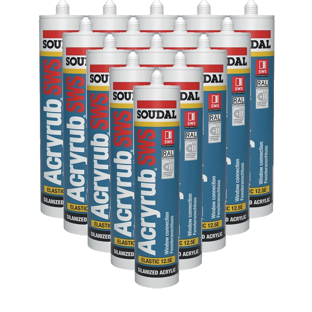SOUDAL Dichtstoff Acryrub SWS 310 ml weiß - 15er Pack