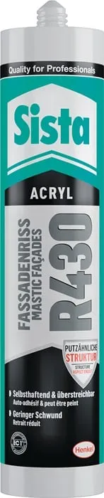 Acryl R430 Fassadenriss 300 ml altweiß Kartusche SISTA VE: 12St.