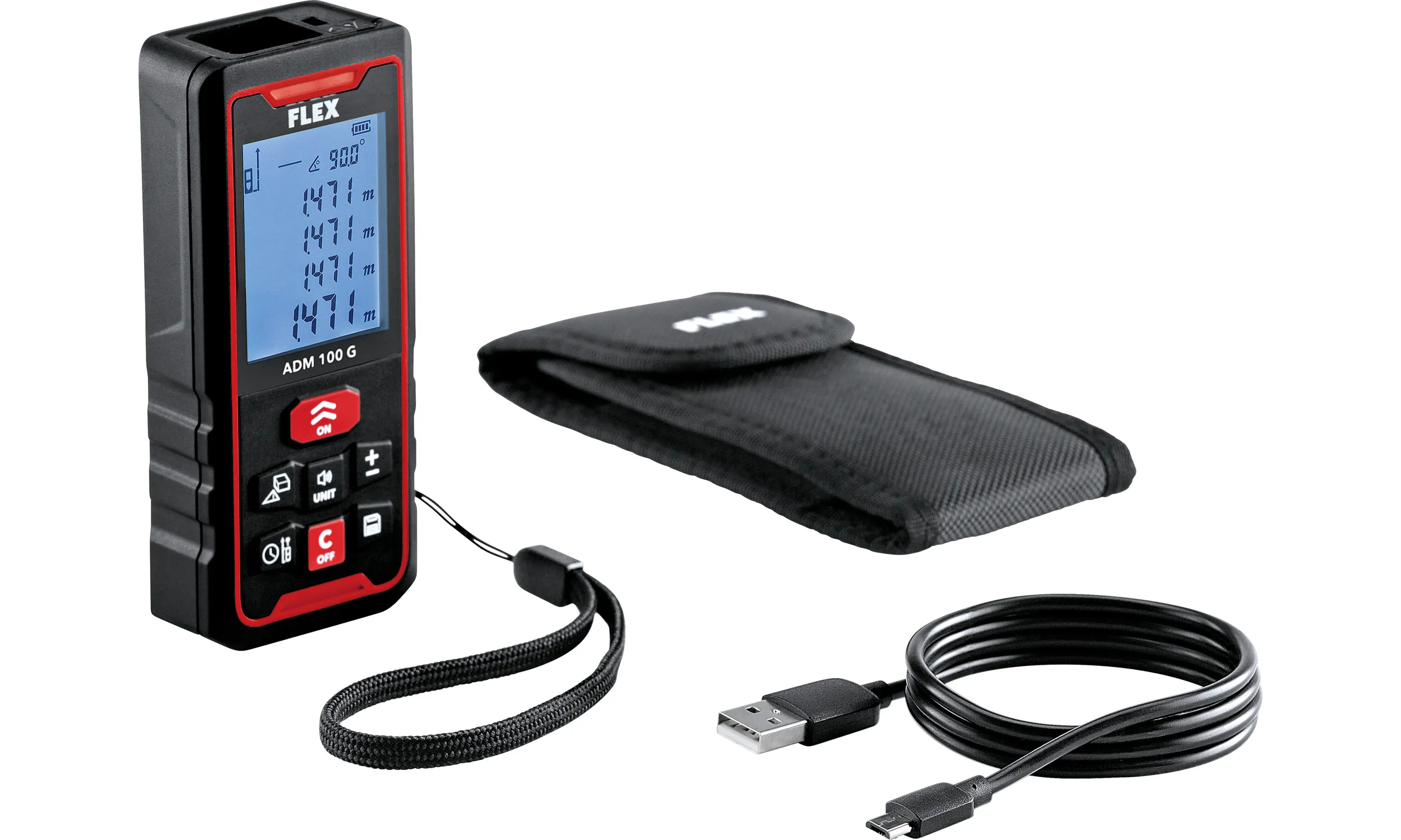 FLEX ADM 100 G Laserentfernungsmesser 518.964