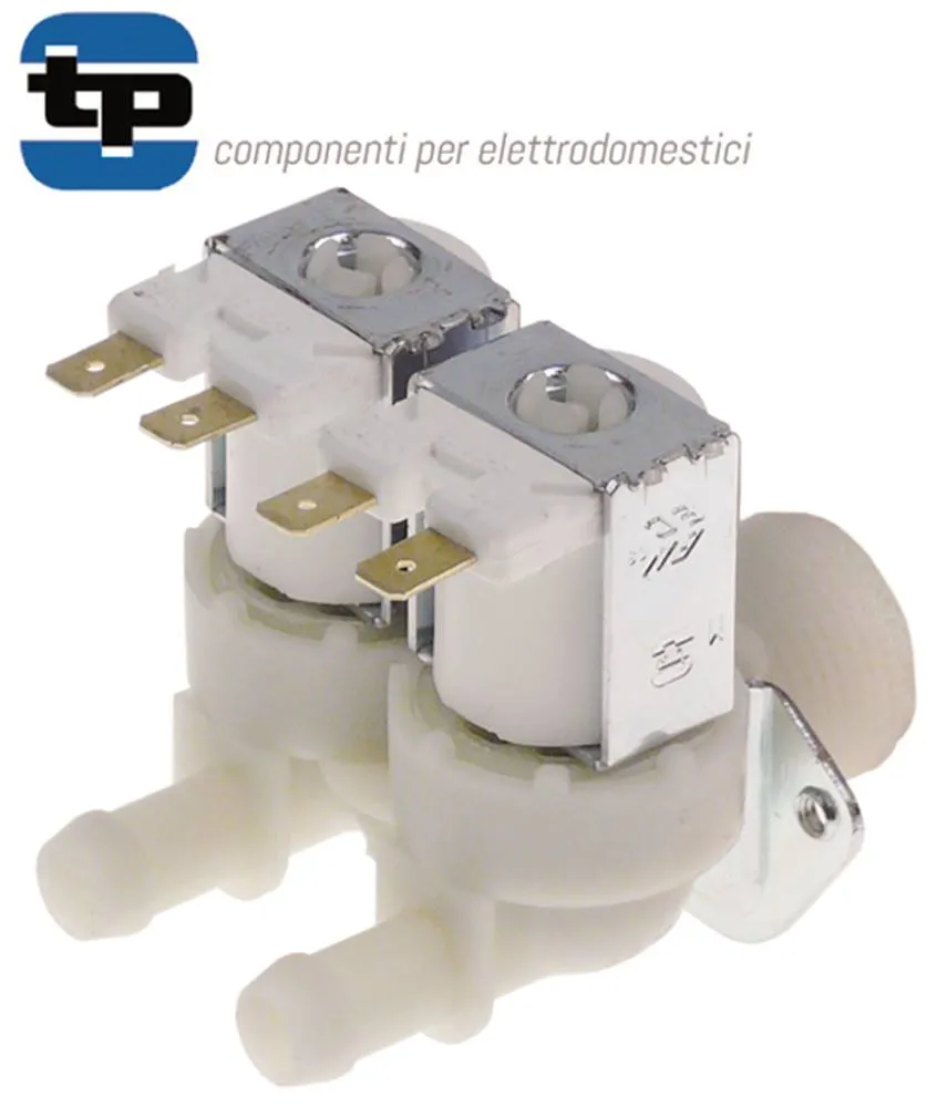 TP Magnetventil für Electrolux 976434X7, 976432X7 Kunststoff 2-fach