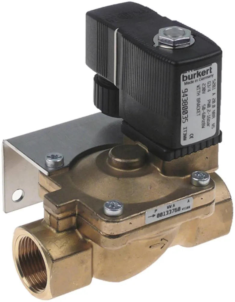 BÜRKERT Magnetventil für Spülmaschine Hoonved EDI6, LO67, EDI6-2 16bar