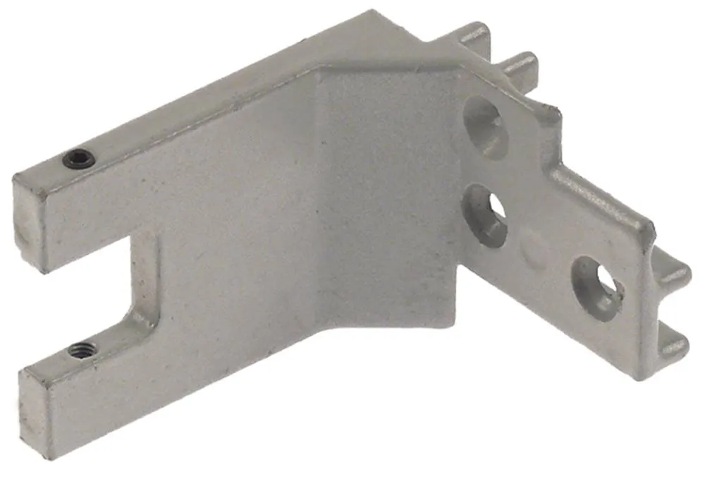 ISA Halter für Scharnier Tür für Scharnier EP rechts Aluminium