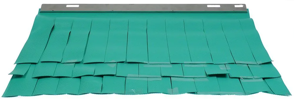 Vorhang Materialstärke 1,5mm EP vorne Breite 650mm Höhe 480mm