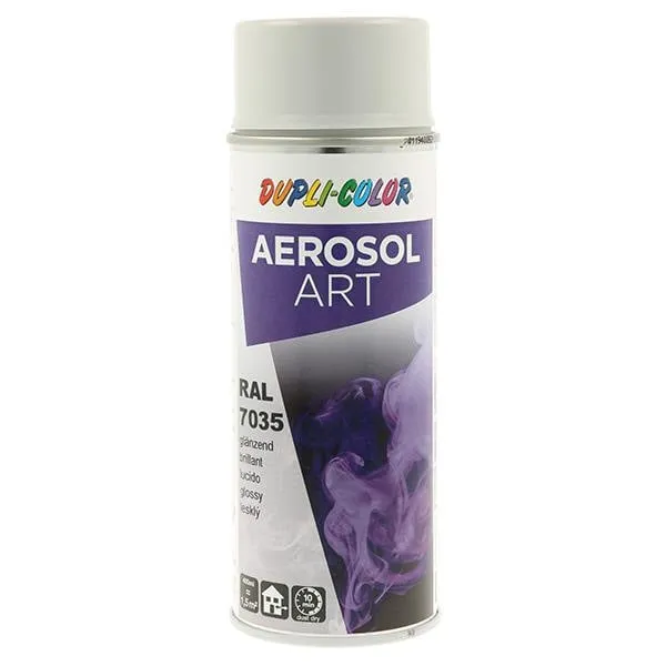 Buntlackspray AEROSOL Art lichtgrau glänzend RAL 7035 400ml Spraydose VE: 6St.
