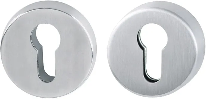 Schutzrosettenpaar E42ZNSB/42HS VA F69 rd.o.ZA S.15mm HOPPE