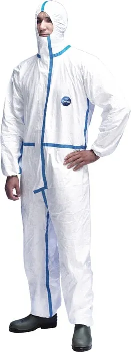 Einwegoverall Tyvek® 600 Plus Gr.XL weiß PSA III DUPONT