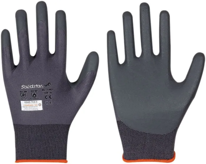 Handschuhe Solidstar Soft 1463 Gr.10 grau EN 388 PSA II 12