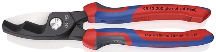 Kabelschere L.200mm Comfort-Griff KNIPEX
