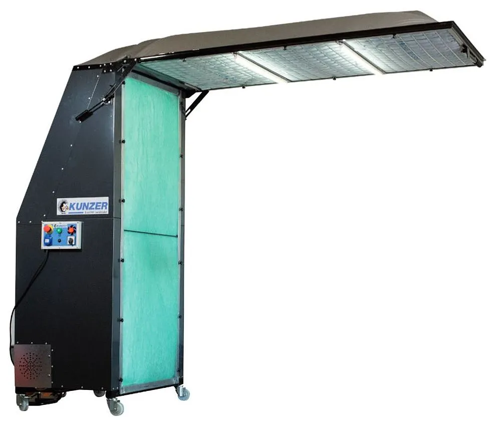 KUNZER Lackieranlage Absauggerät WK MAG7500 m3/h