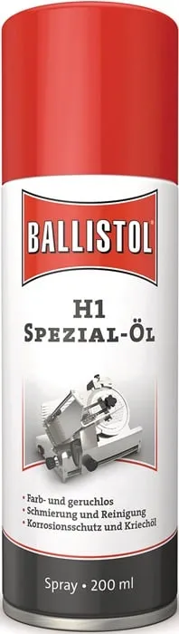 Spezial-Öl H1 200 ml Spraydose BALLISTOL VE: 6St.
