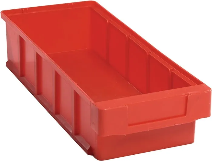 Regalkasten VKB L400xB152xH83mm rot PP LA-KA-PE VE: 10St.