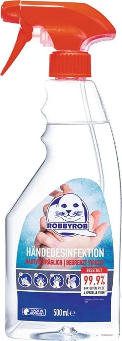 Hände-Desinfektionsmittel Robbyrob 500ml ROBBYROB