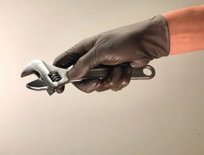 Einw.-Handsch.TouchNTuff 93-250 Gr.7,5-8 anthrazit Nitril 100 St./Box