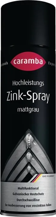 Zinkspray 500ml mattgrau Spraydose CARAMBA VE: 6St.