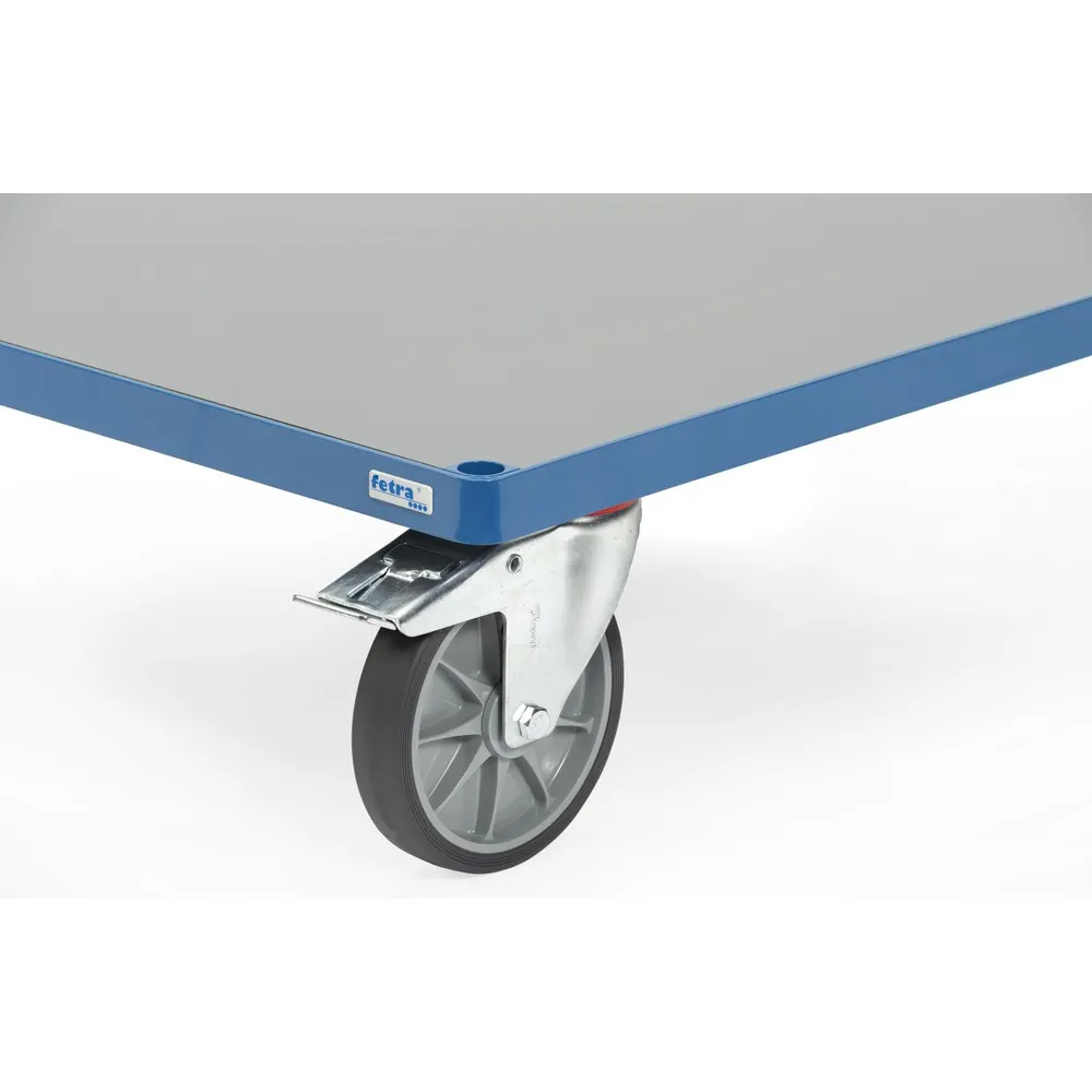 Aufpreis für fetra® Ladefläche mit Hart-PVC-Platte Nutzbreite 500 mm Nutzlänge 850 mm