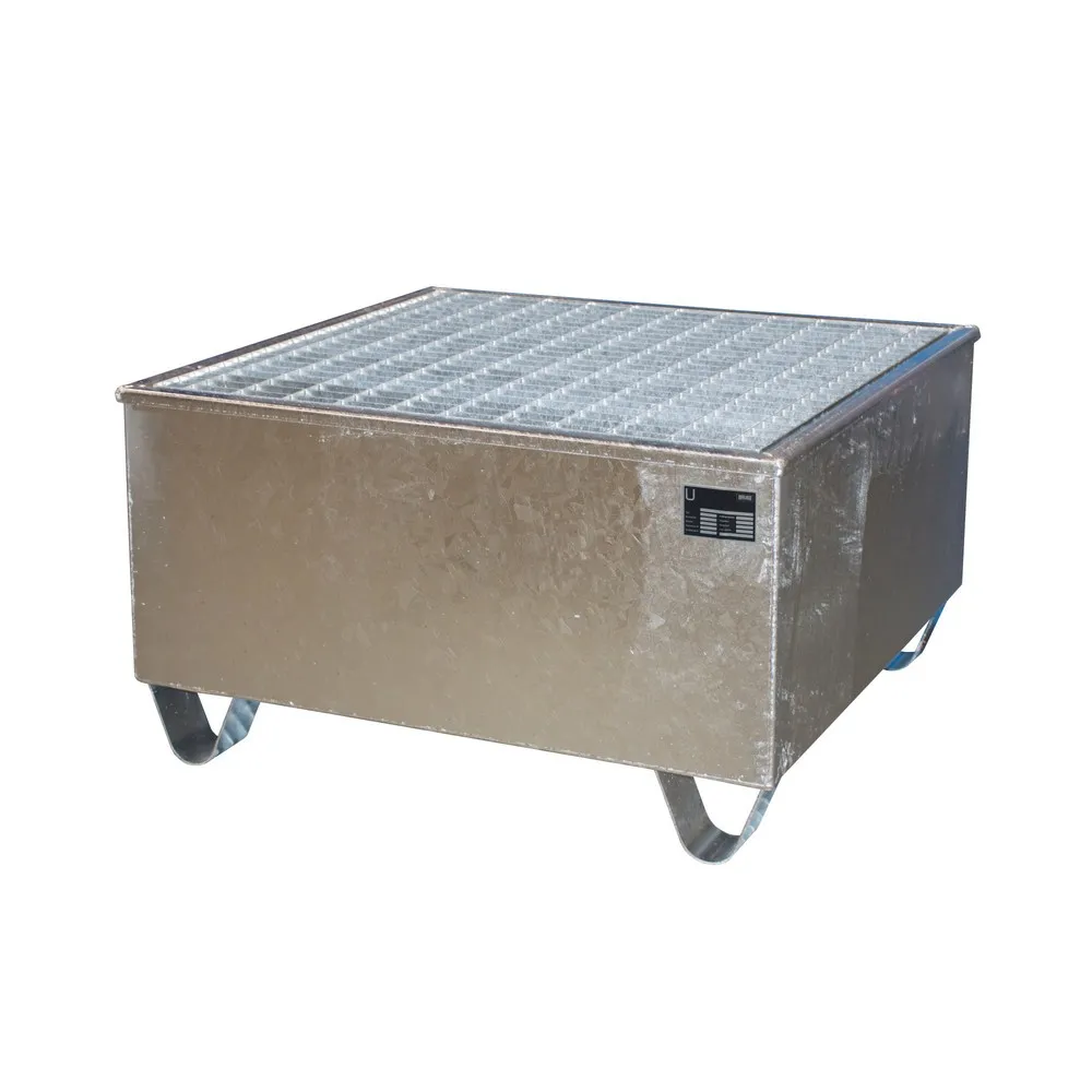 Bauer® Auffangwanne aus Stahl AW-1/PE, feuerverzinkt