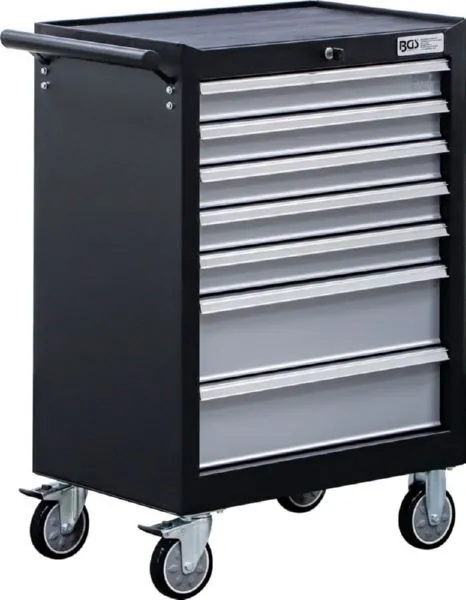 BGS Werkstattwagen mit 7 Schubladen ohne Werkzeug höhe 995 mm