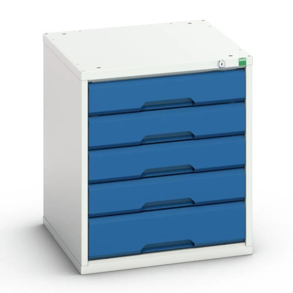 bott verso Schubladenschrank, mit 5 Schubladen, BxTxH: 525 x 550 x 600 mm