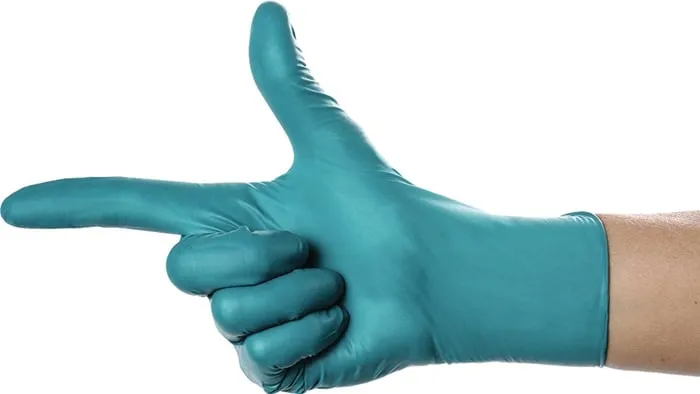 Einweghandschuh SolidSafety ChemN Special Gr.XXL grün Nitril PSA III