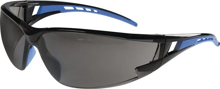 Schutzbrille Falcon 2 EN 166 Bügel blau,Scheibe getönt PC