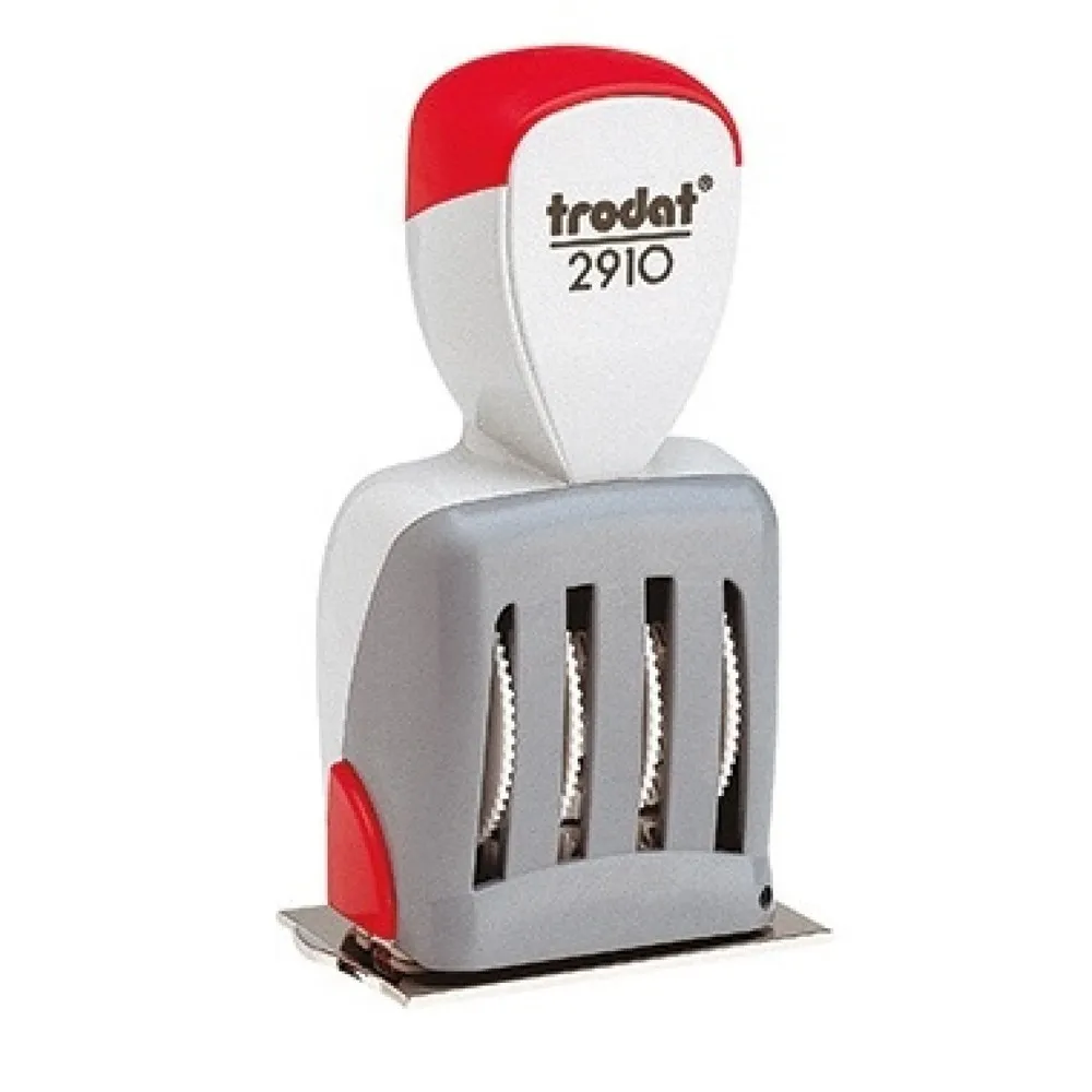 trodat Datumstempel Classic 73359 6x3,5x10,2cm l.gr/rt