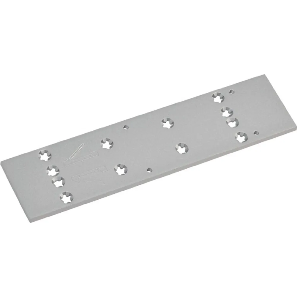 Montageplatte, passend für TS 83 EN 7, silber