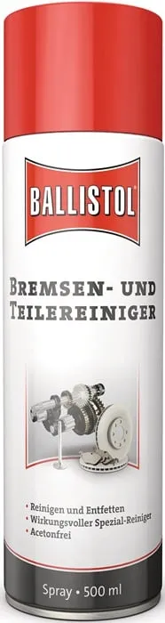 Bremsen- u.Teilereiniger acetonfrei 500ml Spraydose BALLISTOL VE: 6St.