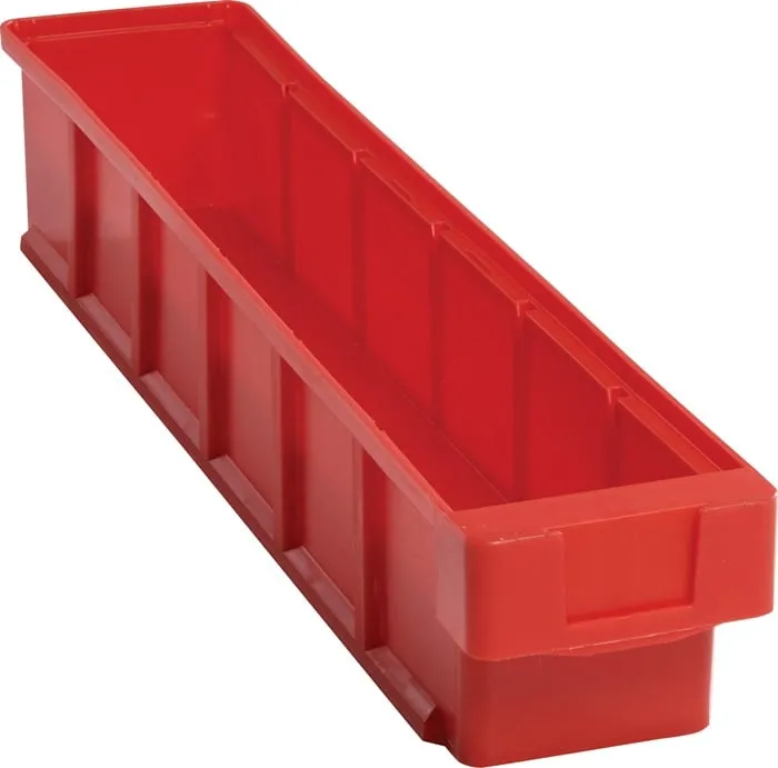 Regalkasten VKB L500xB93xH83mm rot PP LA-KA-PE VE: 16St.