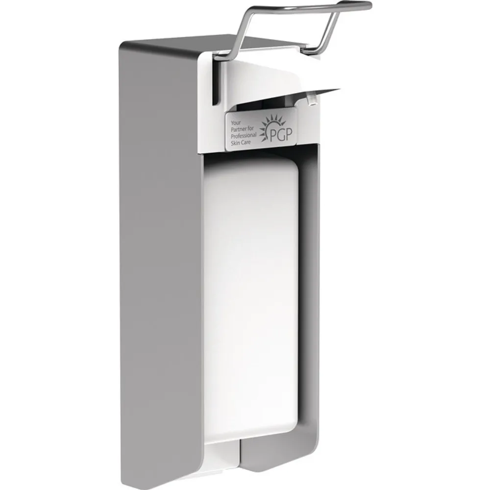 GREVEN Seifenspender Euromat 1000, 1 l grau, H292xB94xT168ca.mm