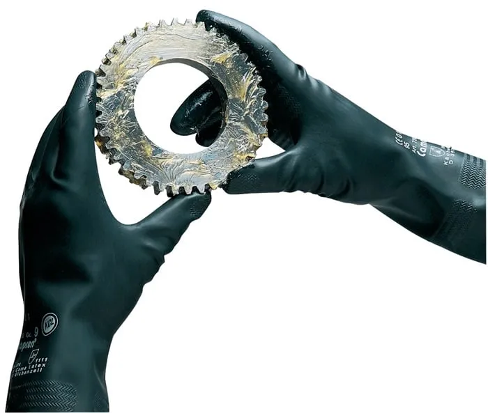 Chemiehandschuh Camapren 720 Gr.8 schwarz EN 388,EN 374 PSA III HONEYWELL