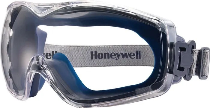 Vollsichtschutzbrille DuraMaxx EN 166 Rahmen blau,Scheibe klar PC HONEYWELL