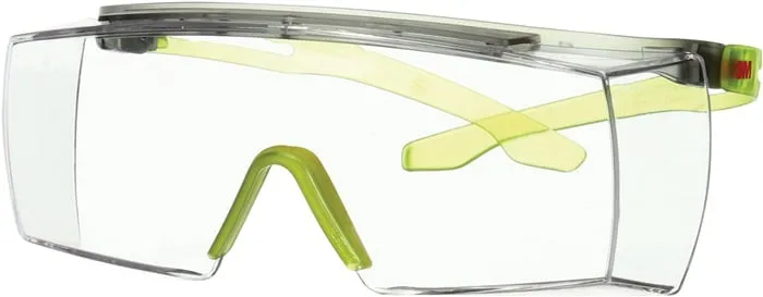 Schutzbrille SecureFit™ 3700 EN 166,EN 170 Bügel grau/lindgrün,Scheibe klar