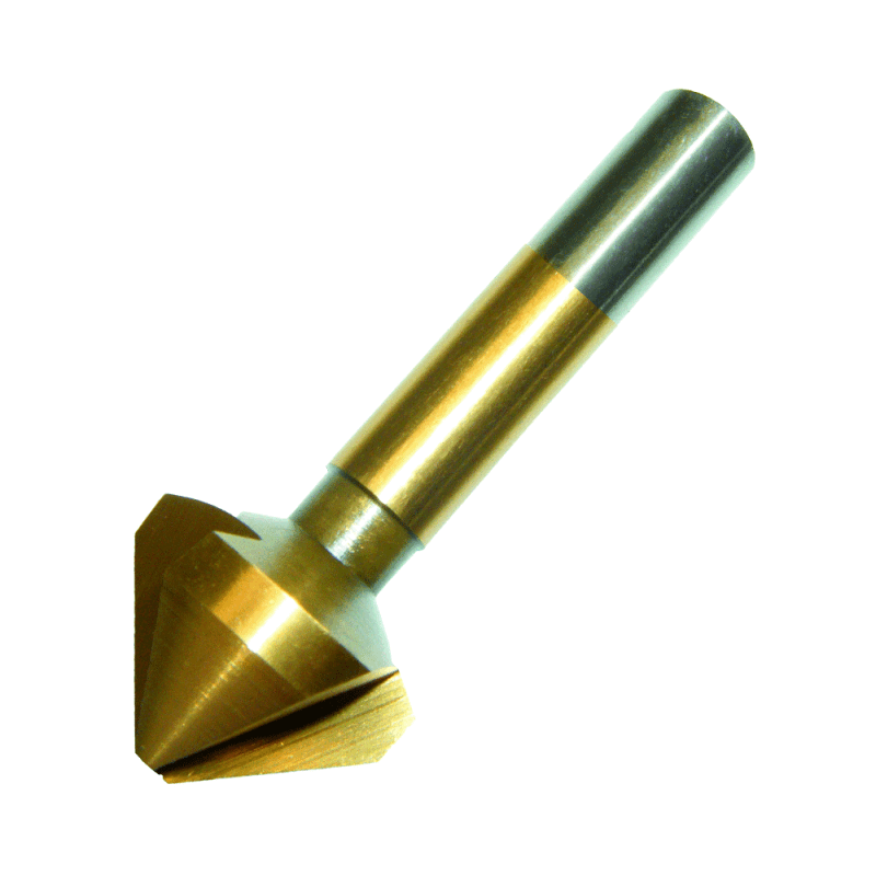 Kegelsenker HSS 90° DIN 335 Form C TIN-beschichtet 8,00 mm