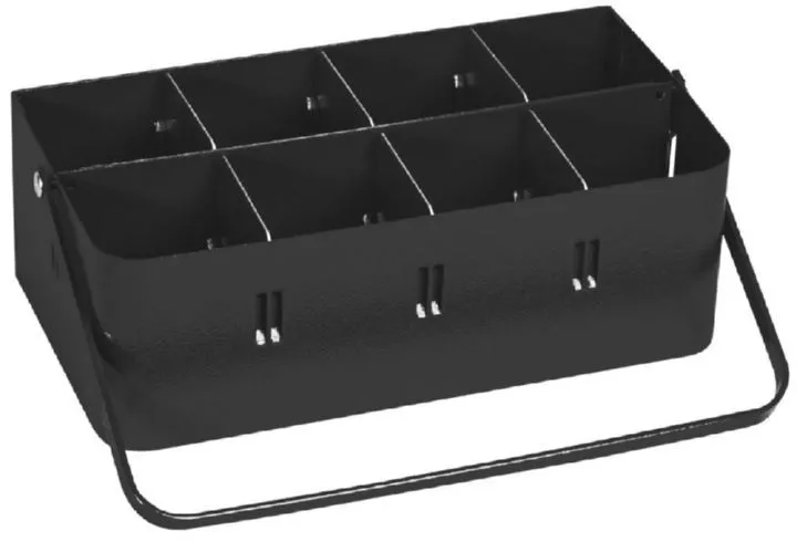 Kraftwerk Ablagefach mit Griff für 8 Dosen für alle Werkstattwagen