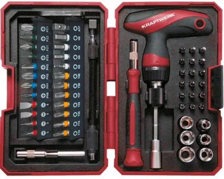 Kraftwerk Bit Box Satz 1/4 Zoll 53 teilig