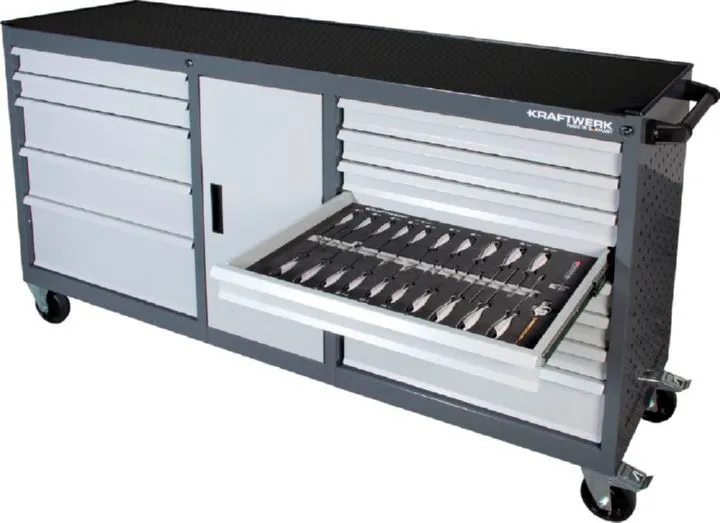 Kraftwerk BT LINE Werkstattwagen BT1800 bestückt 395 Teile