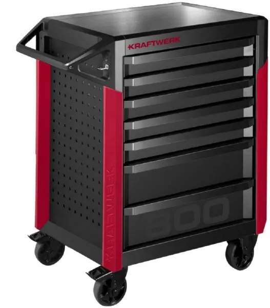 Kraftwerk PRO LINE Werkstattwagen PT800 mit 7 Schubladen
