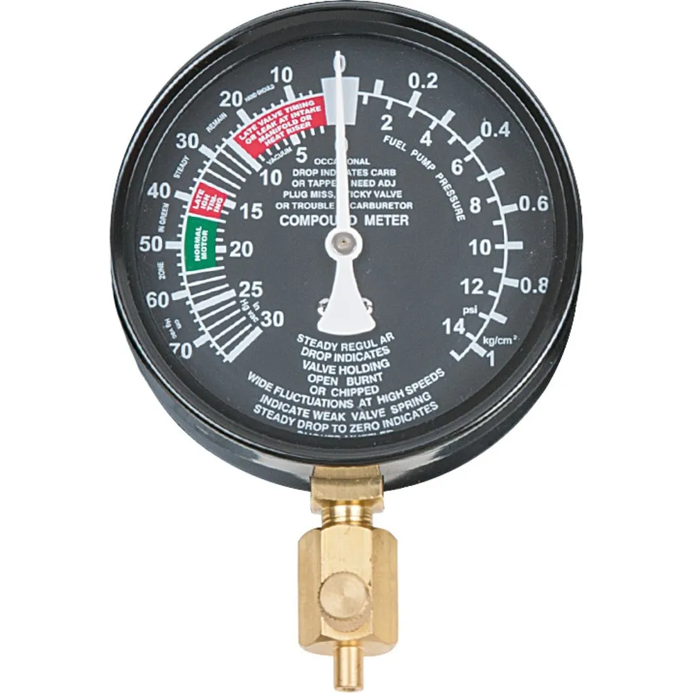 KS TOOLS Manometer Ø 92mm