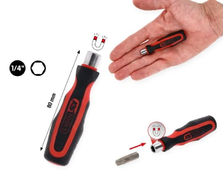 KS Tools Bit Schraubendreher ohne Schnellveriegelung 1/4 Zoll