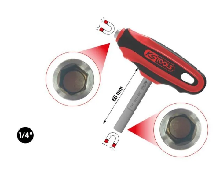 KS Tools Doppel Bithalter 1/4 Zoll