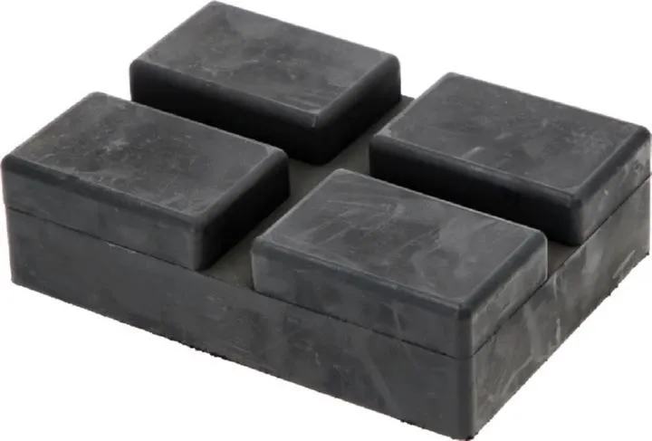 KS Tools Gummiauflage 42 für Rotary Hebebühnen 128 x 89 x 35 mm