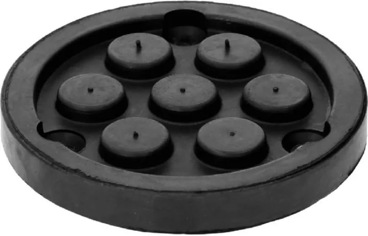 KS Tools Gummiteller 24 für Zippo Hebebühnen Durchmesser 123 mm