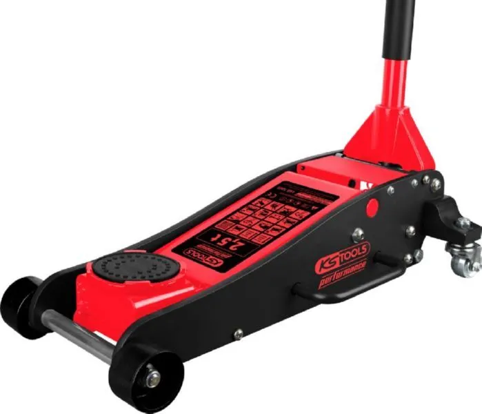 KS Tools Hydraulischer Aluminium Wagenheber performance 2500 kg 100 bis 450 mm