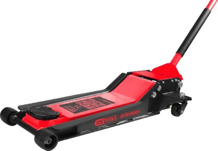 KS Tools Hydraulischer Stahl Wagenheber 2000 kg 75 bis 610 mm