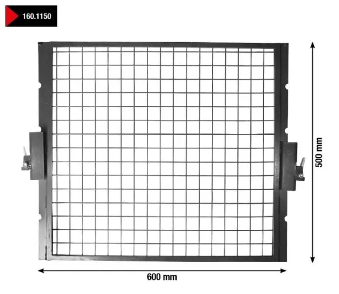 KS Tools performance Schutzgitter für 20 t Hydraulik Werkstattpresse