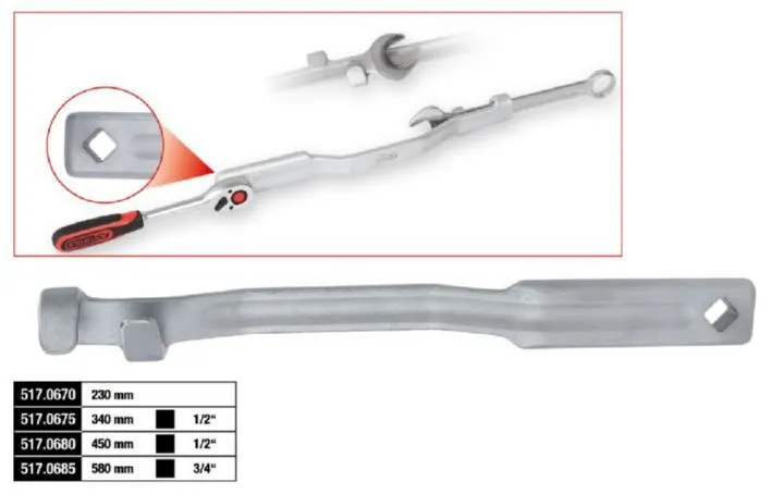 KS Tools Schlüsselverlängerung Länge 230 mm