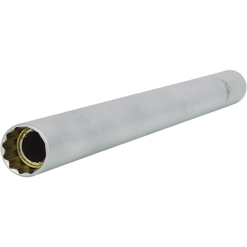 KS-Tools 517.1143 3/8" Zündkerzen-Stecknuss, lang,