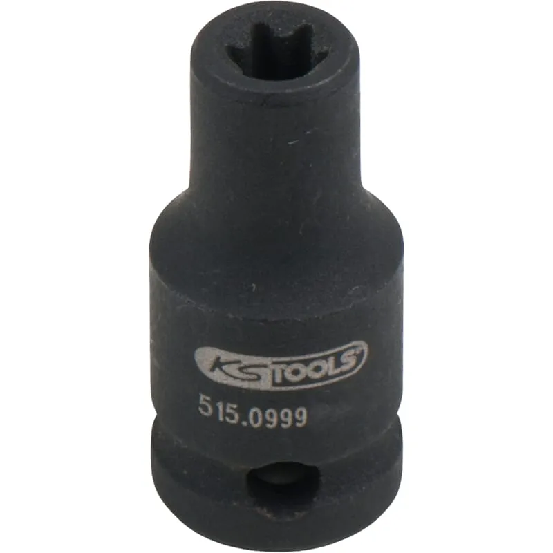 KS-Tools 515.0999 1/4" TX-E-Kraft-Stecknuss, kurz,