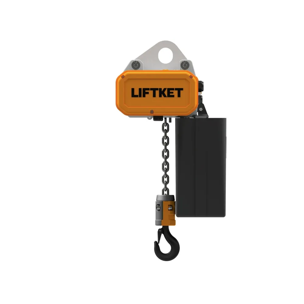 LIFTKET Elektrokettenzug S-Line mit Einlochaufhängung, TK 1.000 kg, 6/1,5 m/min
